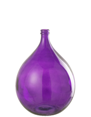 Vase en verre violet LisbonneJ-Line