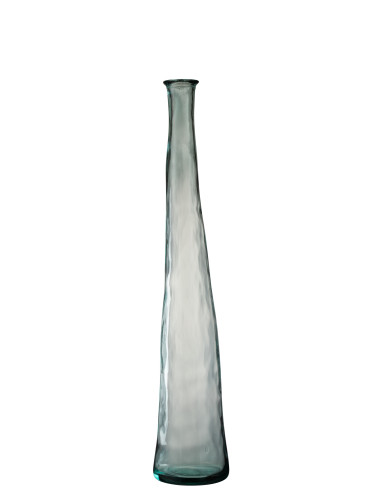 Vase en verre transparent Noah de taille moyenneJ-Line