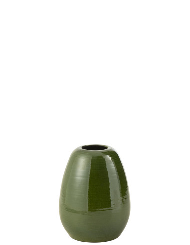 Vase Lola en porcelaine verte petitJ-Line