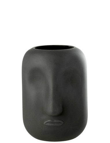 Vase en verre noir grandJ-Line