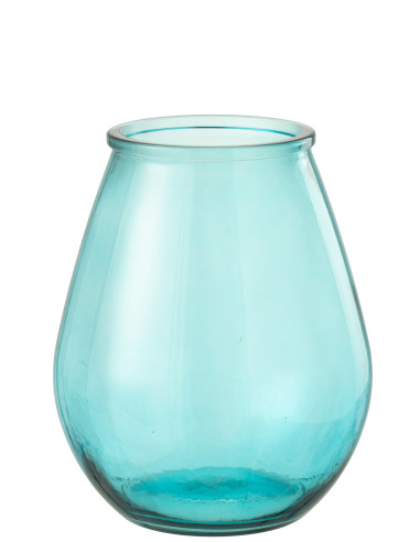 Vase Œuf Verre Aqua GrandJ-Line