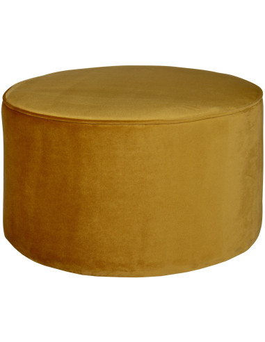 Pouf Rond Sara Ocre