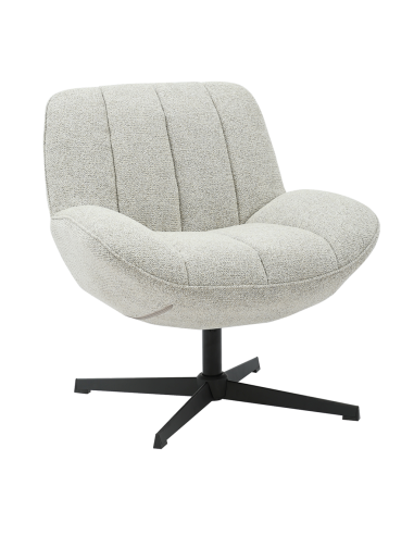 Fauteuil Pauline chenille beige opjet