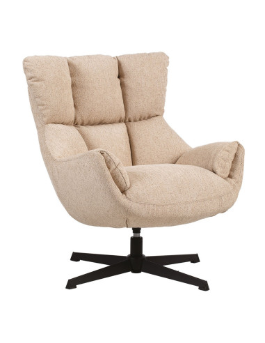 Fauteuil Léon pivotant naturel opjet