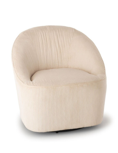 Fauteuil Pivotant Viby Beige athezza