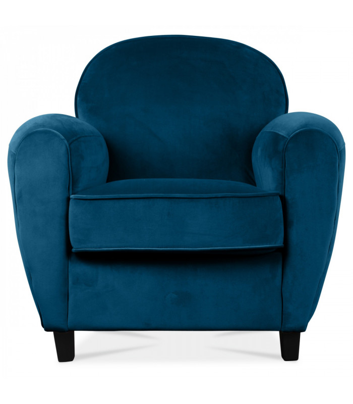 Fauteuil Club Bleu Saxo